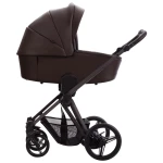 Bebetto Nuvio wózek wielofunkcyjny 2w1 |  PRO.01 BROWN | C.CZEK | PUR