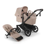 Bugaboo Donkey 6 Mono wózek wielofunkcyjny 2w1 | Black-Desert Melange Taupe