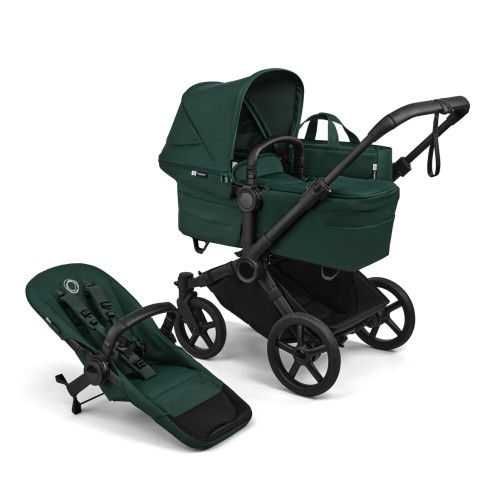 Przejdź do produktu Bugaboo Donkey 6 Mono wózek wielofunkcyjny 2w1 | Black-Fern Green
