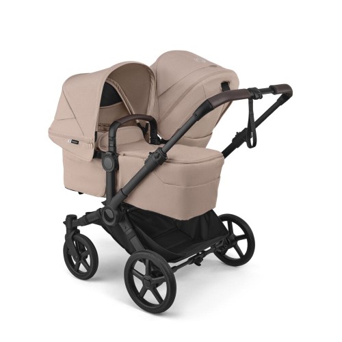 Przejdź do produktu Bugaboo Donkey 6 Duo wózek wielofunkcyjny 2w1 | Black-Desert Melange Taupe