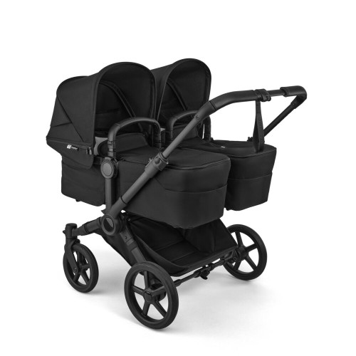 Przejdź do produktu Bugaboo Donkey 6 Twin wózek wielofunkcyjny 2w1 | Black-Heritage Black