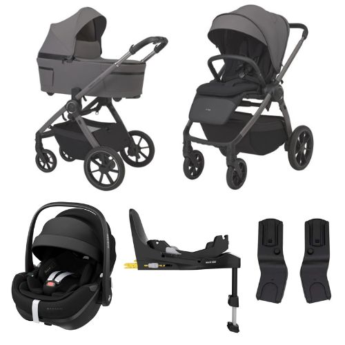 Przejdź do produktu Espiro Yoga zestaw  4w1 + Maxi Cosi Pebble Pro 2 + Familyfix 360 Pro | 217 Gray Zen