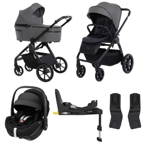 Przejdź do produktu Espiro Yoga zestaw  4w1 + Maxi Cosi Pebble Pro 2 + Familyfix 360 Pro | 117 Grey Zen