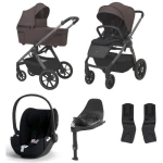 Espiro Yoga zestaw  4w1 + Cybex Cloud T + Base T | 208 Essence Of Chocolate