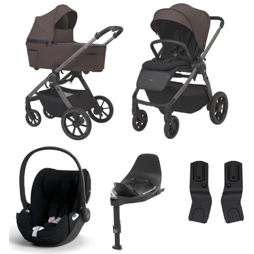Przejdź do produktu Espiro Yoga zestaw  4w1 + Cybex Cloud T + Base T | 208 Essence Of Chocolate