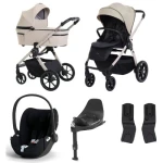 Espiro Yoga zestaw  4w1 + Cybex Cloud T + Base T | 119 Assana Lotos