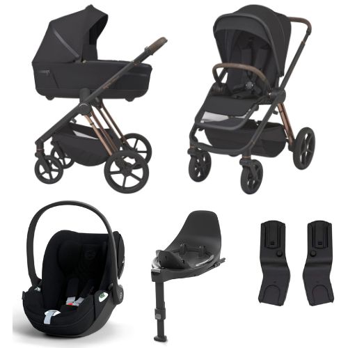 Przejdź do produktu Espiro Miloo 2.0 zestaw 4w1 + Cybex Cloud T + Base T | 310 Diamond Black