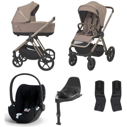 Przejdź do produktu Espiro Miloo 2.0 zestaw 4w1 + Cybex Cloud T + Base T | 319 Perfect Beige