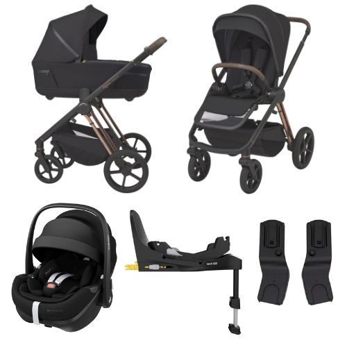 Przejdź do produktu Espiro Miloo 2.0 zestaw 4w1 + Maxi Cosi Pebble Pro 2 + Familyfix 360 Pro | 310 Diamond Black