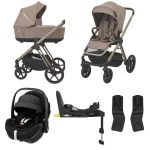 Espiro Miloo 2.0 zestaw 4w1 + Maxi Cosi Pebble Pro 2 + Familyfix 360 Pro | 319 Perfect Beige