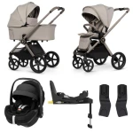 Venicci Upline 3 zestaw 4w1 + Maxi Cosi Pebble Pro 2 + Familyfix 360 Pro | Pebble