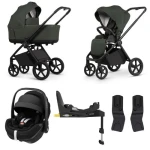 Venicci Claro 2 + Maxi Cosi Pebble Pro 2 + Familyfix 360 Pro | Forest