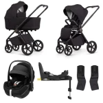 Venicci Claro 2 + Maxi Cosi Pebble Pro 2 + Familyfix 360 Pro | Noir