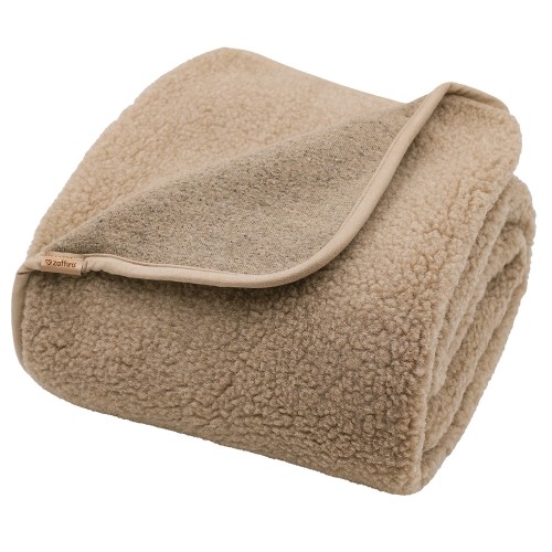 Przejdź do produktu Zaffiro koc wełniany Nevada 75x100cm | Brown