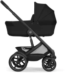 Cybex Talos S Lux 3.0 wózek wielofunkcyjny 2w1 | Moon Black (Black Frame)