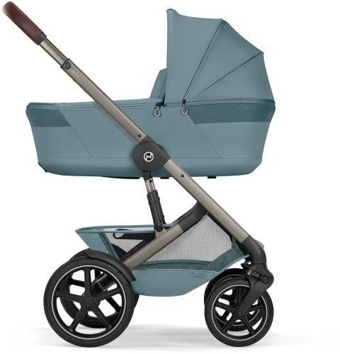 Przejdź do produktu Cybex Talos S Lux 3.0 wózek wielofunkcyjny 2w1 | Stormy Blue (Taupe Frame)