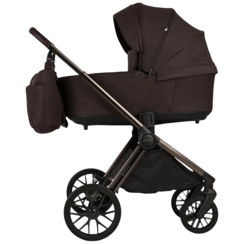 Przejdź do produktu Adamex Bianco wózek wielofunkcyjny 2w1 | New Chocolate Brown