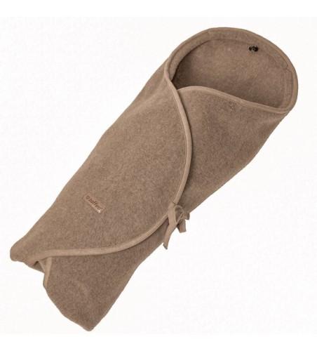 Przejdź do produktu Zaffiro otulacz wełniany Light Sierra 0-12m | Brown