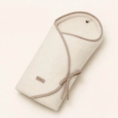Przejdź do produktu Zaffiro otulacz wełniany Light Sierra 0-12m | Beige