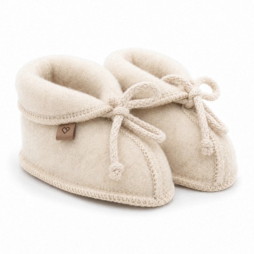 Przejdź do produktu Zaffiro Buciki dziecięce wełniane Sierra 0-6m | Beige