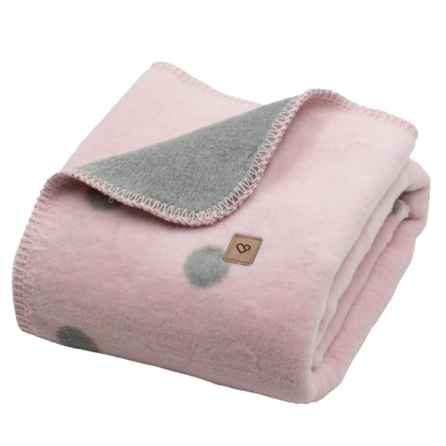 Przejdź do produktu Zaffiro koc bawełniany Bari 75x100cm | Pink