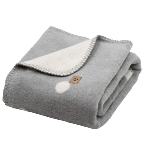 Przejdź do produktu Zaffiro koc bawełniany Bari 75x100cm | Grey