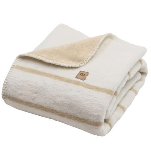 Przejdź do produktu Zaffiro koc bawełniany Alba 75x100cm | Beige