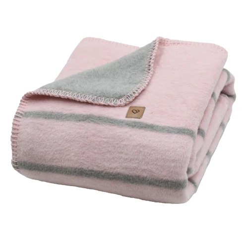 Przejdź do produktu Zaffiro koc bawełniany Alba 75x100cm | Pink