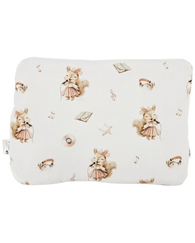 Przejdź do produktu EKO Poduszka płaska 30x40 cm – Bambus + Bouclé PIOSENKARKA