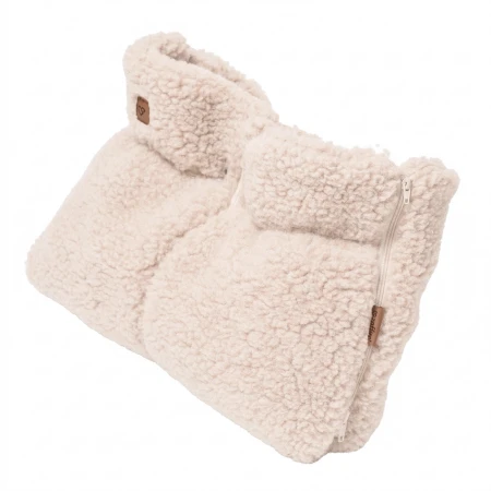 Mufka do wózka wełniana Nevada beige-1.jpg