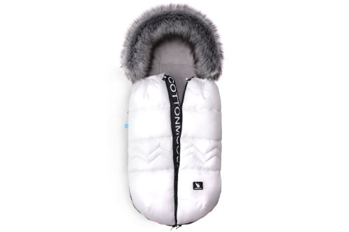 Przejdź do produktu Śpiwór zimowy COTTONMOOSE NORTH | Biały