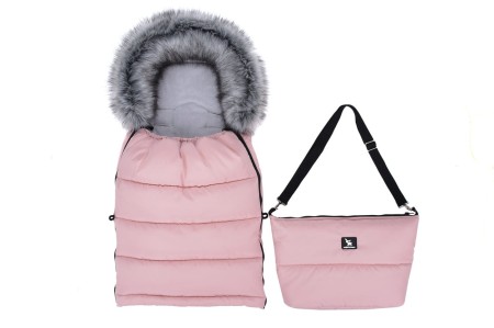 Śpiwór zimowy 3w1 COTTONMOOSE COMBI YUKON Pink Róż
